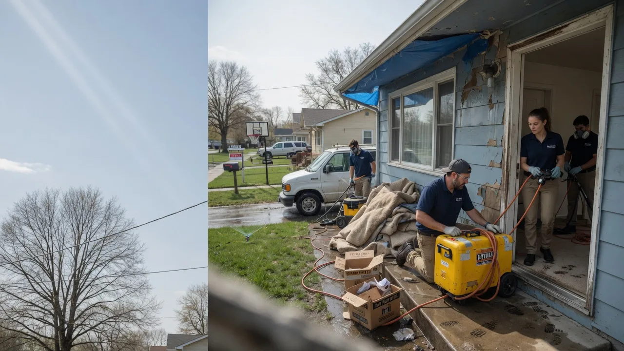 Basement Flood Cleanup in East Lynn, WV near me